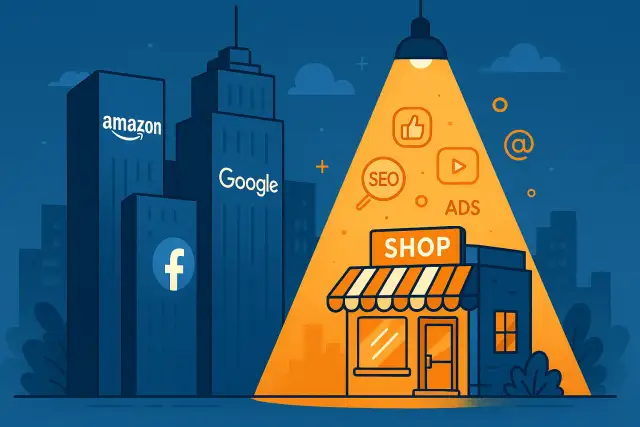 How Small Businesses Can Compete with Big Brands in Digital Marketing