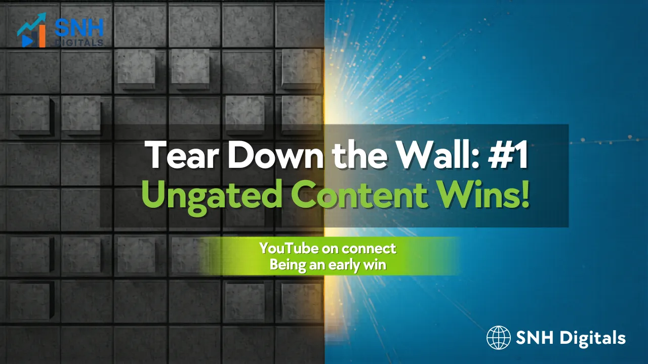 Tear Down the Wall: Why "Ungating" Your Content is the Ultimate Power Move in 2026